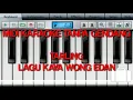 MidiTrack Karaoke Tarling LAGU KAYA WONG EDAN Tanpa Gendang.