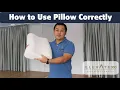Physiotherapist's Advice: How to Use The Contour Pillow