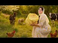 Download Lagu Daily rural life in lran!cooking lavash bread and Ash grandma's recipe for lunch