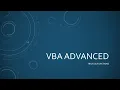 24 VBA Advanced Using ComboBox UserForm