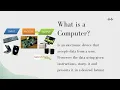 Lesson ONE Introduction to Computers Grade 7 Computer Science