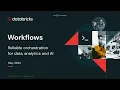 Databricks Workflows