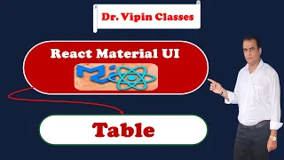 34 React Material UI Table Dr Vipin Classes