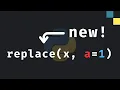 New in Python 3 13 Replace