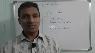 Encapsulation in JAVA Java Encapsulation what is Encapsulation OOPS in Java in telugu