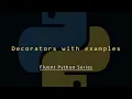 Decorators with Examples - Fluent Python Arabic