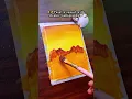 Download Lagu Painting of 'Allahuakbar' at sunset using gold leaf ✨️🌱 for beginners #art #shorts #youtube