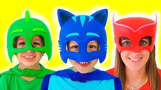 Vlad Became A Masked Superheroes And Help Friends 