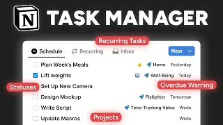 The Notion task manager you ll actually use full build