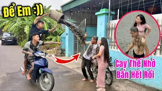 Tin Vui - Kiên Chổi Hất C.h.ất Bẩn Vào Người Bồ Mới Phạm Thư Lúc Chuẩn Bị Đi Chụp Ảnh Cưới