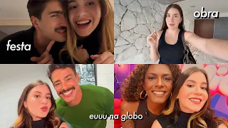 Briga na festa, obra e eu trabalhando na Globo 