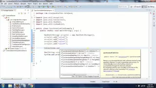 synchronized Collection Implementations in Java