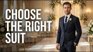 The Groom s Guide to Choosing the Perfect Wedding Suit