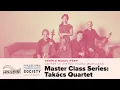 Download Lagu Center for Gifted Young Musicians Master Class with the Takács Quartet