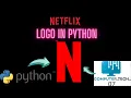 How to make Netflix logo in python