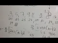 Algebra Worksheet