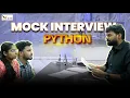 PYTHON Mock Interview For Freshers Technical Round Best Training Institute in Hyderabad Vcube