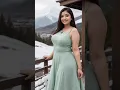 Download Lagu [4K AI Lookbook] Amazing Plus Size Indian Model life style Beautiful Fashion Photoshoot #shorts