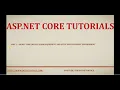 Part 2-Asp net core installation requirement and setup development environment Asp net Core tutorial