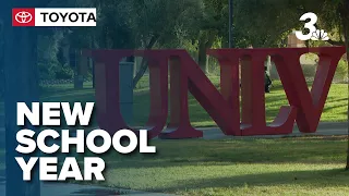 UNLV expects record enrollment as fall semester begins
