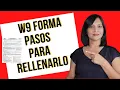Como rellenar la forma W9 W9 Tax Form - Paso a Paso
