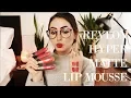 NEW Revlon Ultra HYPER MATTE Lip Mousse Review Swatches LIPSTICK WEEK