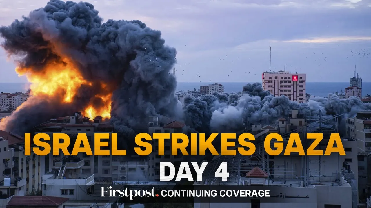 Israel-Hamas War Day 4 LIVE: As Netanyahu Warns Hamas, Israeli Forces Target "Terror Hubs"