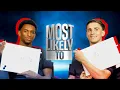MOST LIKELY TO with BALDE GAVI FC BARCELONA