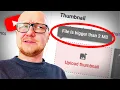 How to resize a YouTube thumbnail - larger than 2mb error