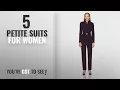 Top 10 Petite Suits For Women Winter 2018 Tahari by Arthur S Levine Women s Petite Size Crepe