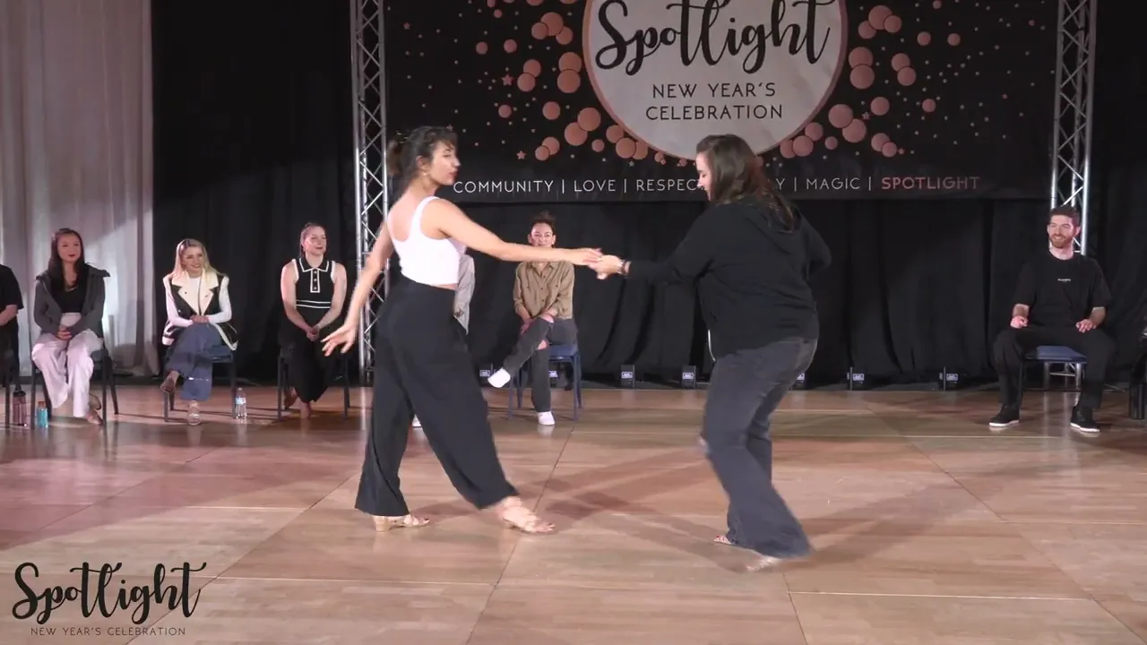 Spotlight New Year's Celebration 2024/2025 All Star Jack & Jill Jennifer DeLuca & Talía Colón