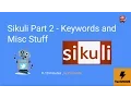 Learning Sikuli Core Concepts and UI regression script Part 2