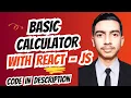 ReactJS Calculator App with Tailwind CSS Fully Responsive Live Demo GitHub Source Code
