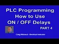 PLC Programming Using the Timer Function Tutorial