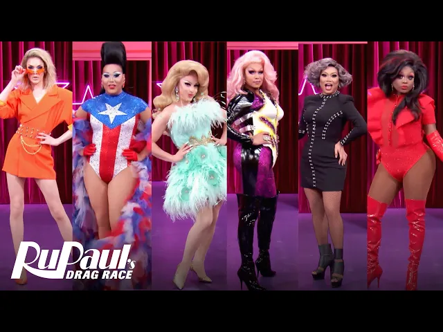 RuPaul’s Drag Race All Stars 5 Queens RuVeal ?Werkroom Entrances