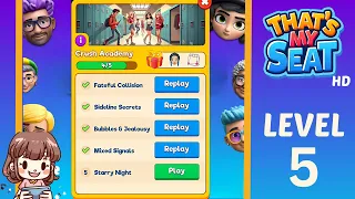 That’s My Seat Crush Academy Level 5 Screenshot