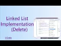 3 Linked List Implementation using java Delete First Node Last Node Specific Node