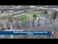 Minor at Oak Island Park in after Monday storms