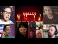 [VERSION 2.0] HELLO NEIGHBOR SONG (GET OUT) LYRIC VIDEO - DAGames [REACTION MASH-UP]#149