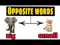words in important antonyms