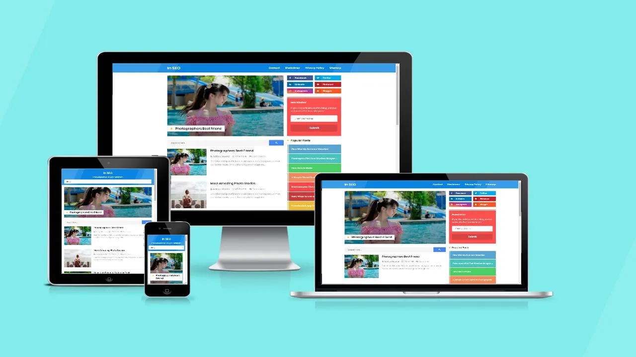 Plantilla Blogger Responsive Compatible con SEO (Configuración)