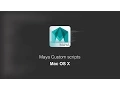 Install custom script create hotkey in maya 2015 MAC OS X