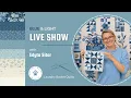 Quilting Window LIVE - Special Delivery fabrics