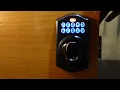 How to Add and Delete User Code on Schlage Keyless Entry BE365 FE595 FE575
