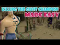 Quick Guide to Killing The Giant Champion For The Champion Cape in OSRS
