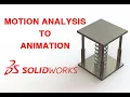 The most accurate Spring Animation in Solidworks
