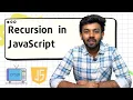 Recursion in Java Script JS for Beginners - 29 code io