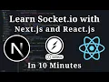 Learn Socket io In Less Than 10 Minutes Socket io and Next js