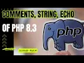 PHP MySQLi for Web Development - Comments Echo Print String its Methods