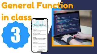 React Native 03-General Function in class